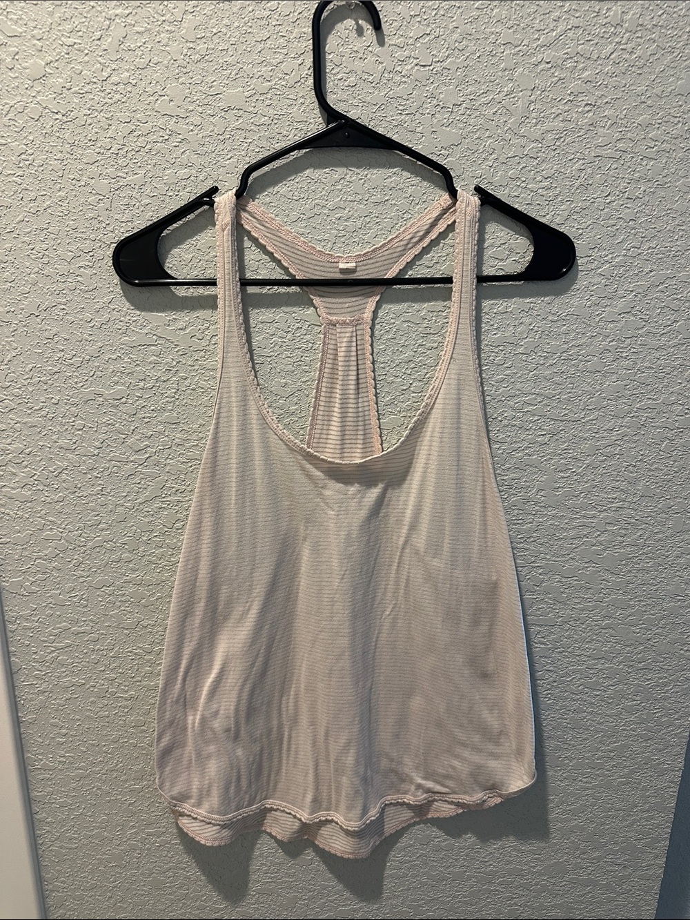 lululemon athletica Pale Pink Strappy Tank